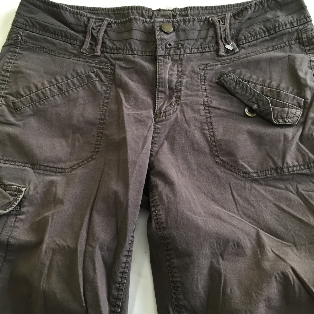 DKNY Jeans Cargo Shorts Dark Gray Size 10